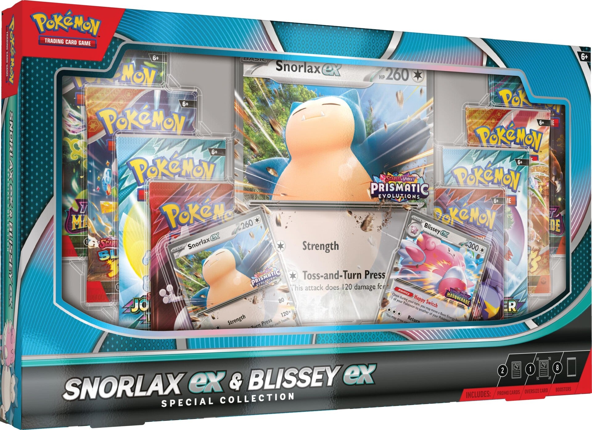 Snorlax ex & Blisseyex Special Collection